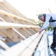 forarbejde til eternittag udføres